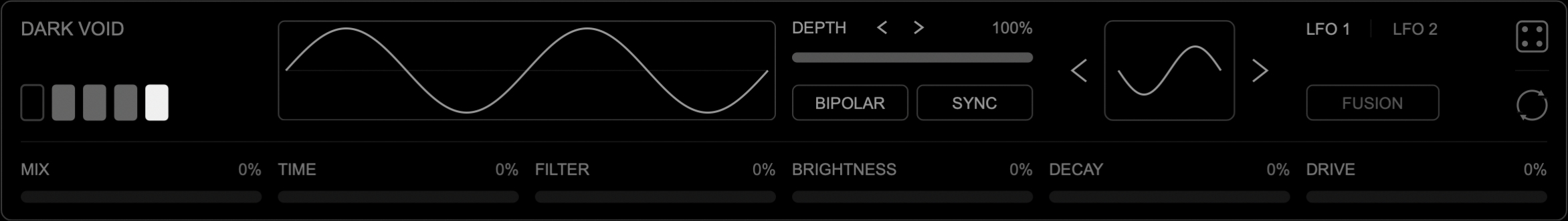 The Pedal Lab modulation panel
